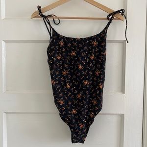 Madewell scoop back one piece bathing suit
